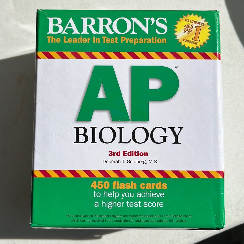 AP Biology Flash Cards